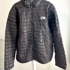 North Face black Thermoball jacket